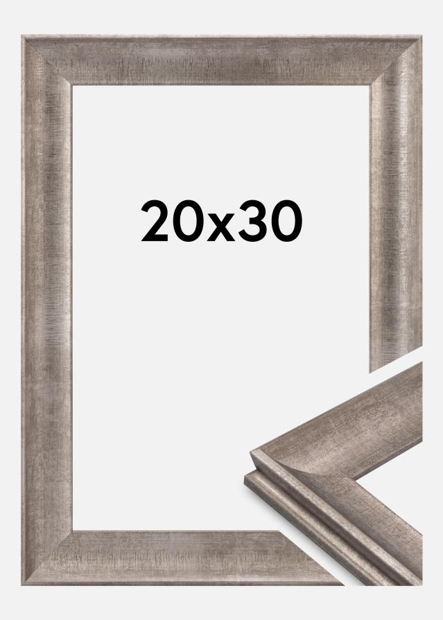 Cadre Conca Verre Acrylique Argenté 20x30 cm