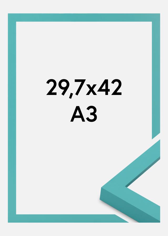 Cadre Selection Verre Acrylique Aqua Blue 29.7x42 cm (A3)