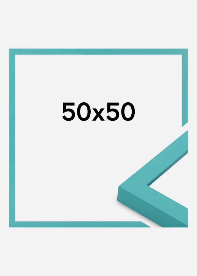 Cadre Selection Verre Acrylique Aqua Blue 50x50 cm