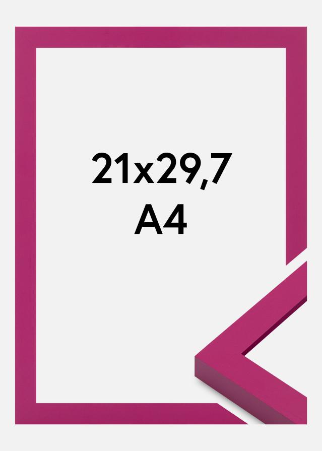 Cadre Selection Verre Acrylique Bubblegum Pink 21x29.7 cm (A4)