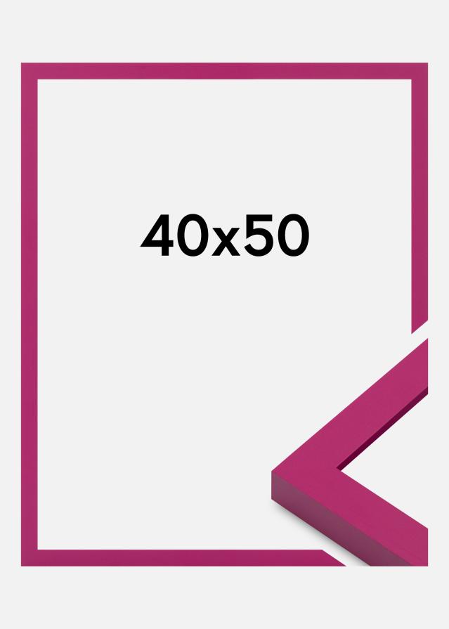 Cadre Selection Verre Acrylique Bubblegum Pink 40x50 cm