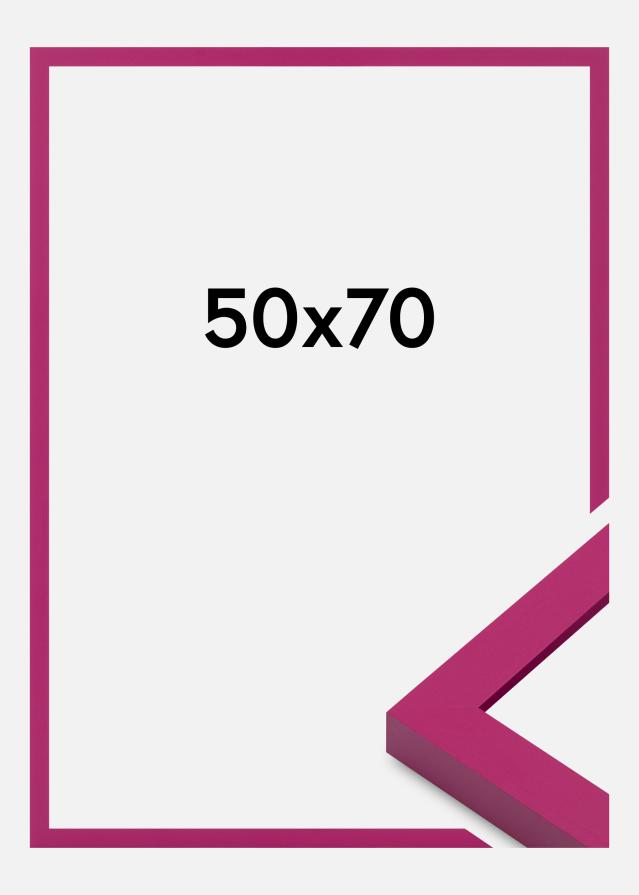 Cadre Selection Verre Acrylique Bubblegum Pink 50x70 cm