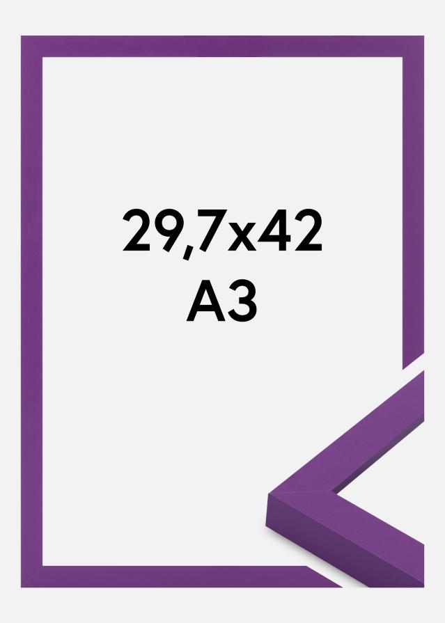 Cadre Selection Verre Acrylique Deep Lilac 29.7x42 cm (A3)