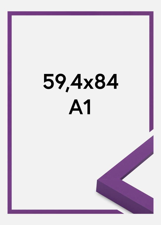 Cadre Selection Verre Acrylique Deep Lilac 59.4x84 cm (A1)