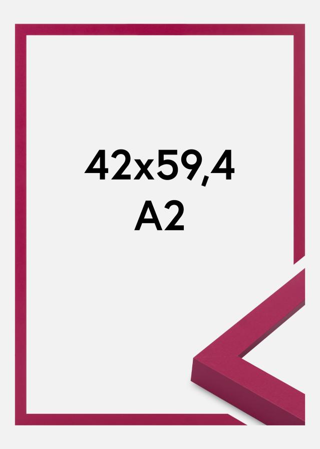 Cadre Selection Verre Acrylique Hot Pink 42x59.4 cm (A2)