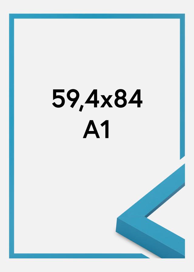 Cadre Selection Verre Acrylique Light Blue 59.4x84 cm (A1)