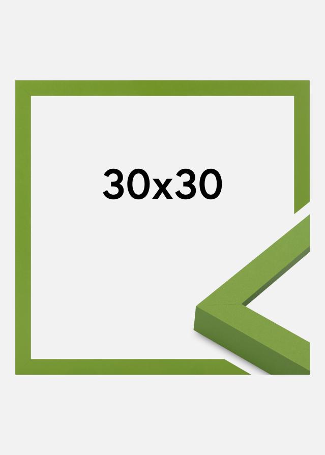 Cadre Selection Verre Acrylique Lime Green 30x30 cm