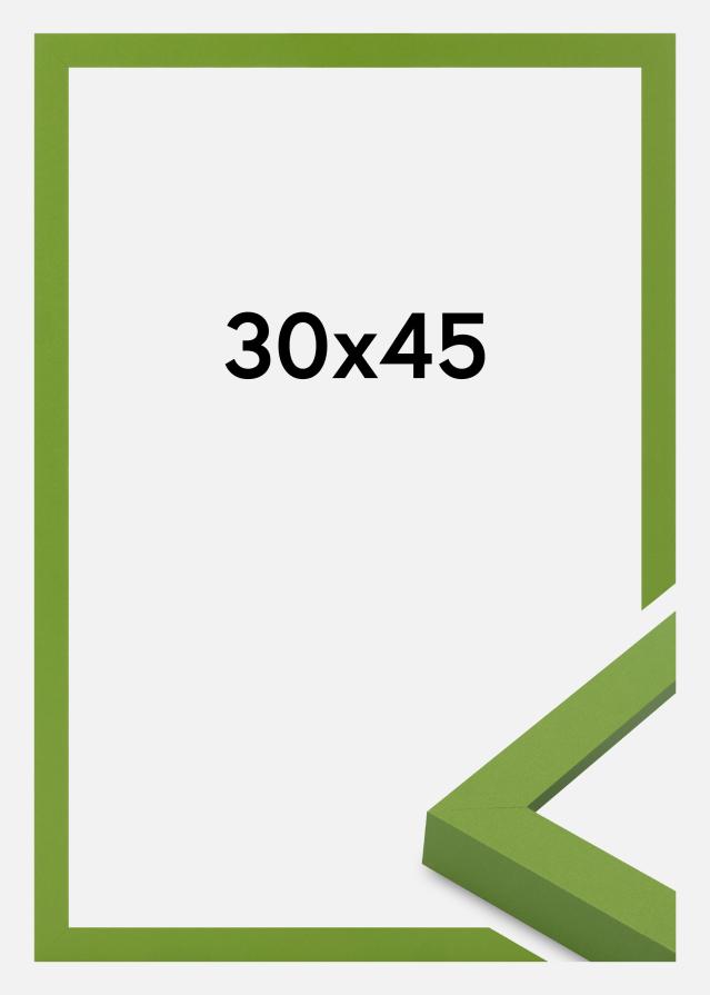 Cadre Selection Verre Acrylique Lime Green 30x45 cm