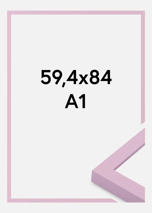 Cadre Selection Verre Acrylique Pink 59.4x84 cm (A1)