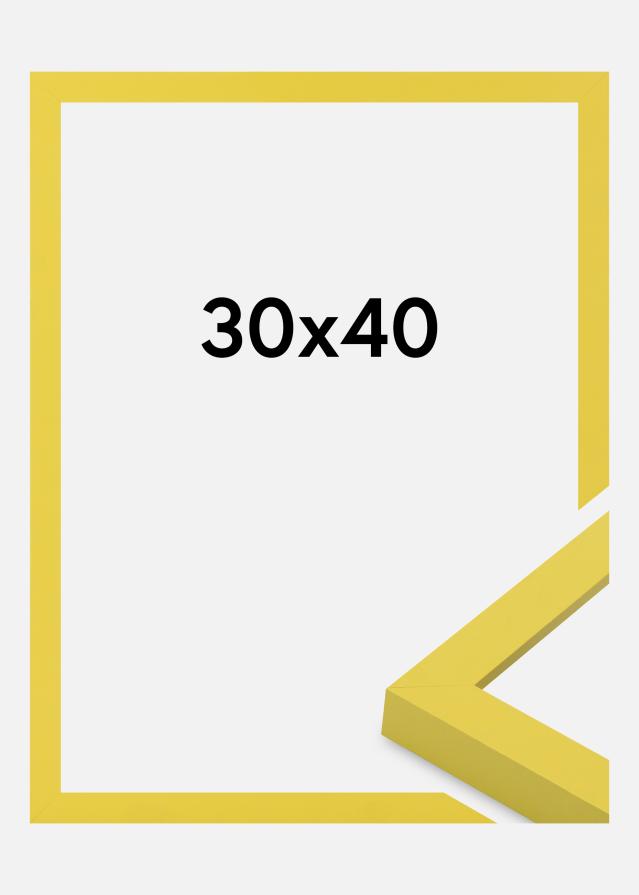 Cadre Selection Verre Acrylique Yellow 30x40 cm