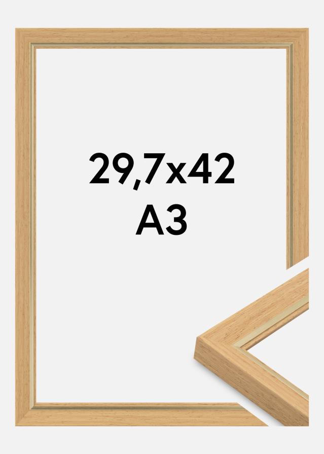 Cadre Apex Verre Acrylique Hêtre 29,7x42 cm (A3)