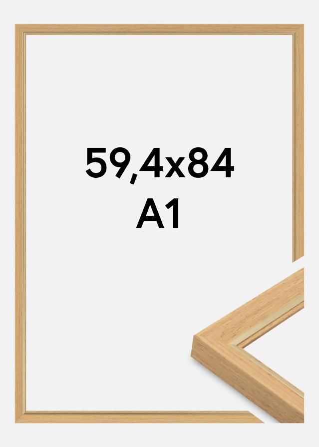 Cadre Apex Verre Acrylique Hêtre 59,4x84 cm (A1)