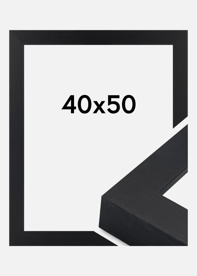 Cadre Wells Verre Acrylique Noir 40x50 cm