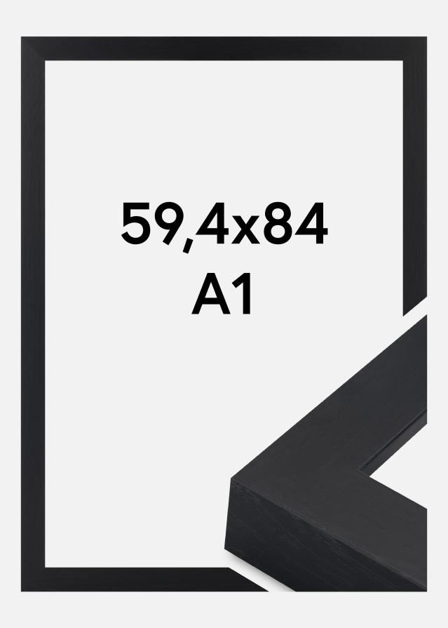 Cadre Wells Verre Acrylique Noir 59,4x84,1 cm (A1)