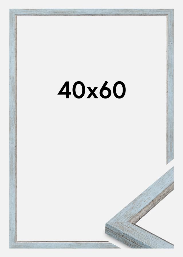 Cadre Whitby Verre Acrylique Bleu 40x60 cm