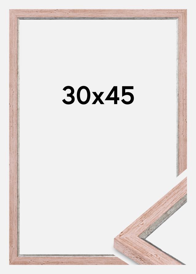 Cadre Whitby Verre Acrylique Rouge 30x45 cm