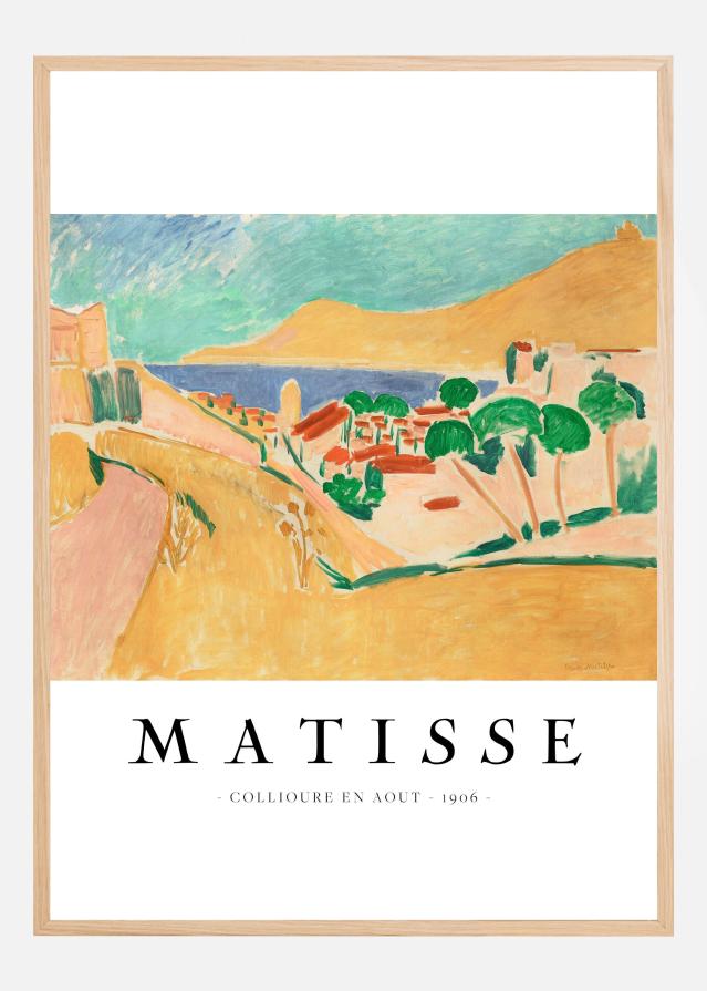 Collioure En Aout II - Henri Matisse Poster