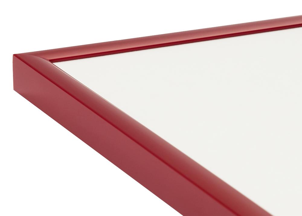 Cadre New Lifestyle Rouge 70x100 cm - Passe-partout Blanc 62x93 cm