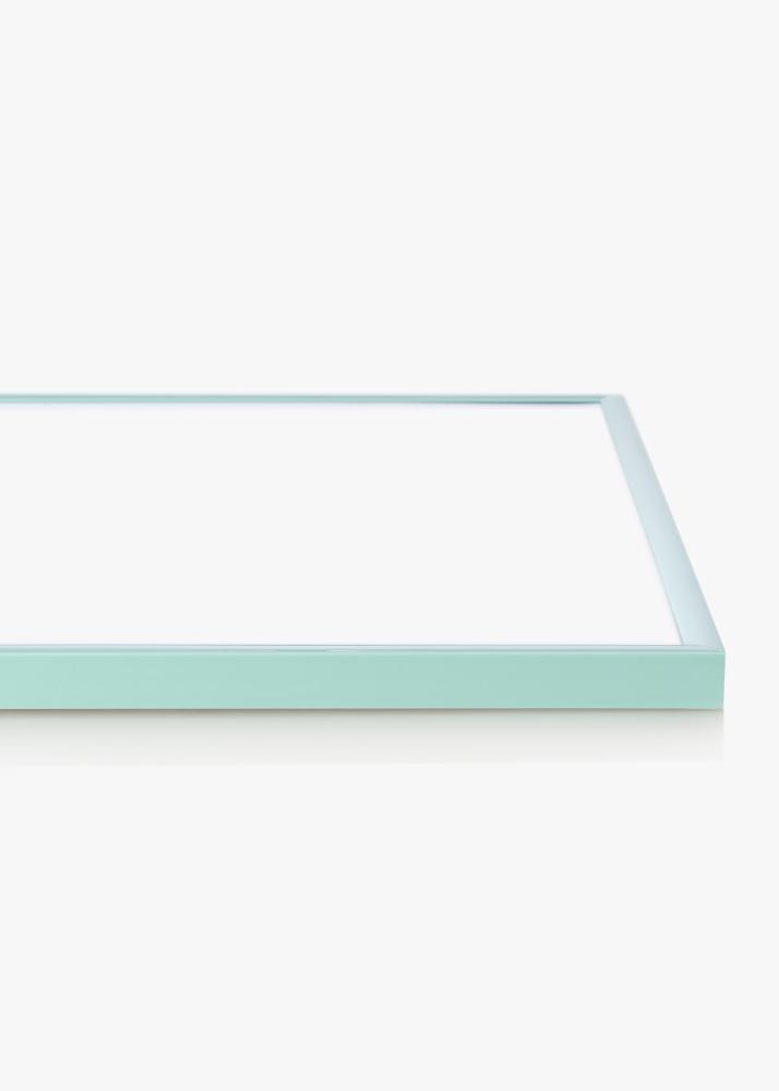 Cadre New Lifestyle Turquoise 13x18 cm - Passe-partout Blanc 10x12 cm