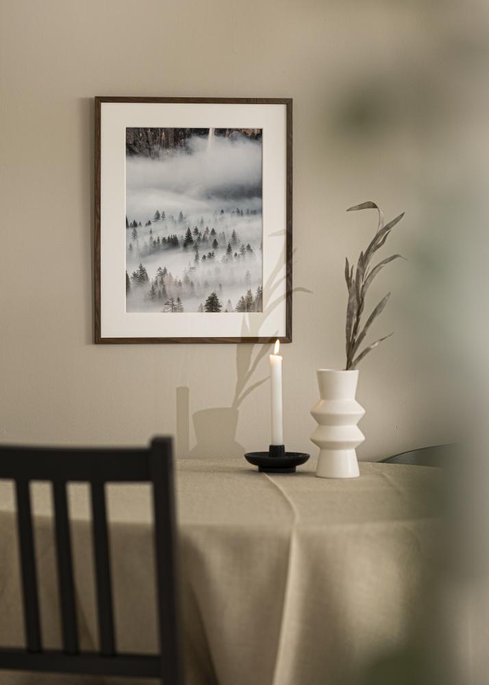 Cadre Valbo Verre Acrylique Noyer 30x40 cm