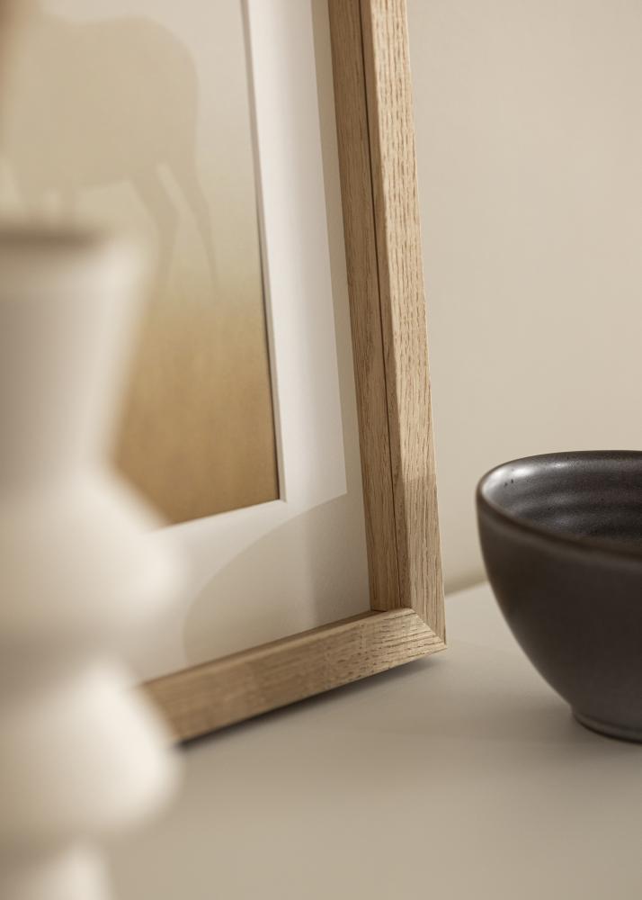 Cadre Amanda Box Acrylique Chêne 21x30 cm