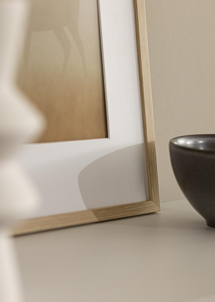 Cadre Valbo Verre Acrylique Chêne 35x50 cm