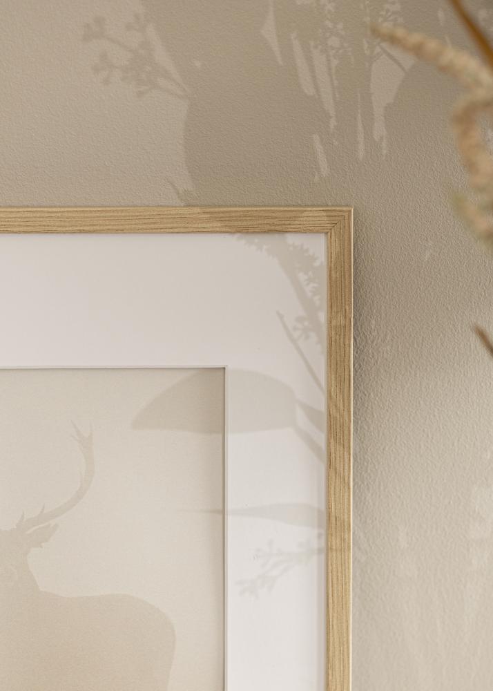 Cadre Valbo Verre Acrylique Chêne 35x50 cm