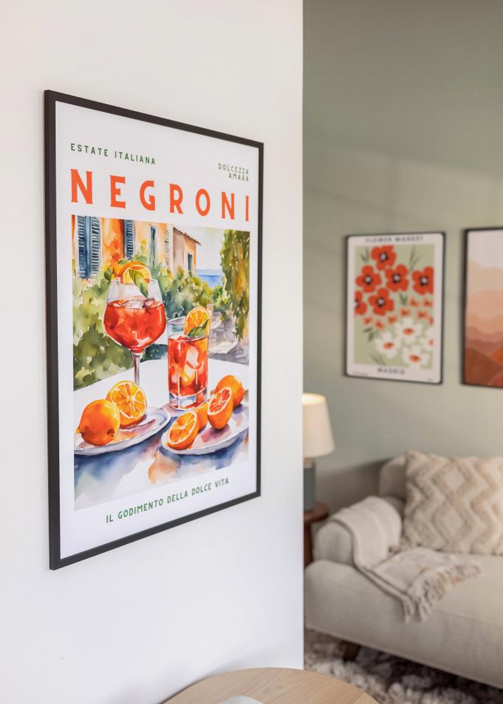 Cadre Edsbyn Verre Acrylique Noir 26x32 cm