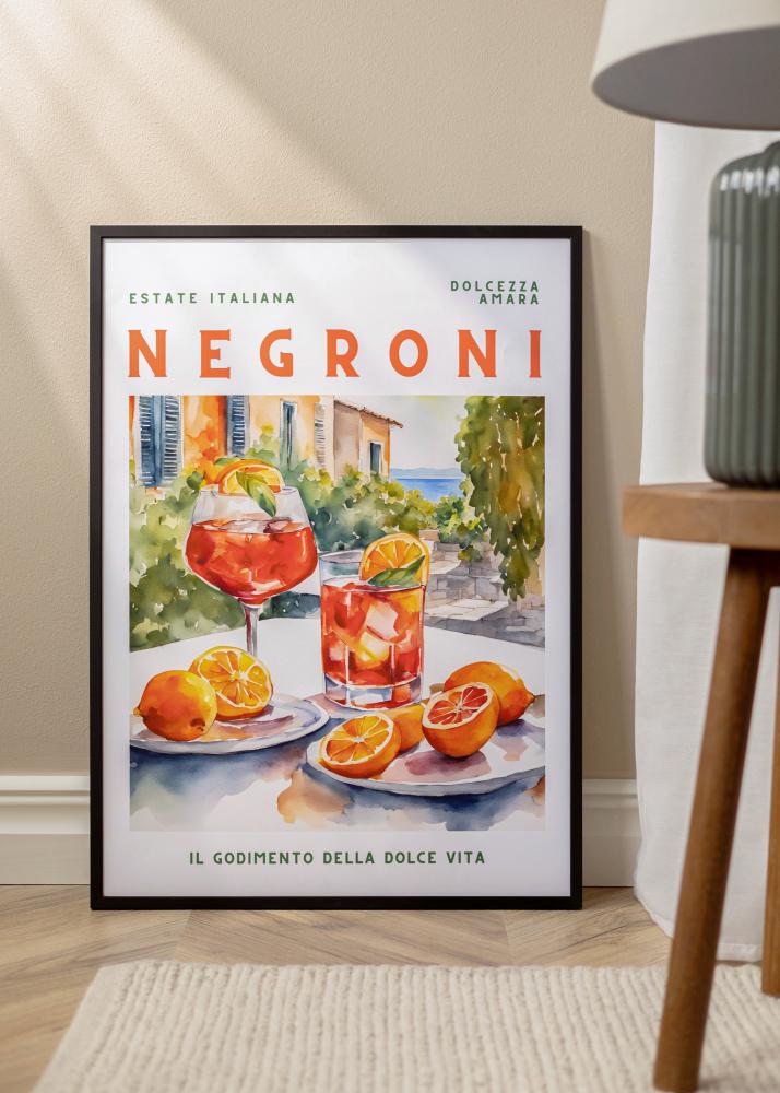 Cadre Edsbyn Verre Acrylique Noir 26x32 cm