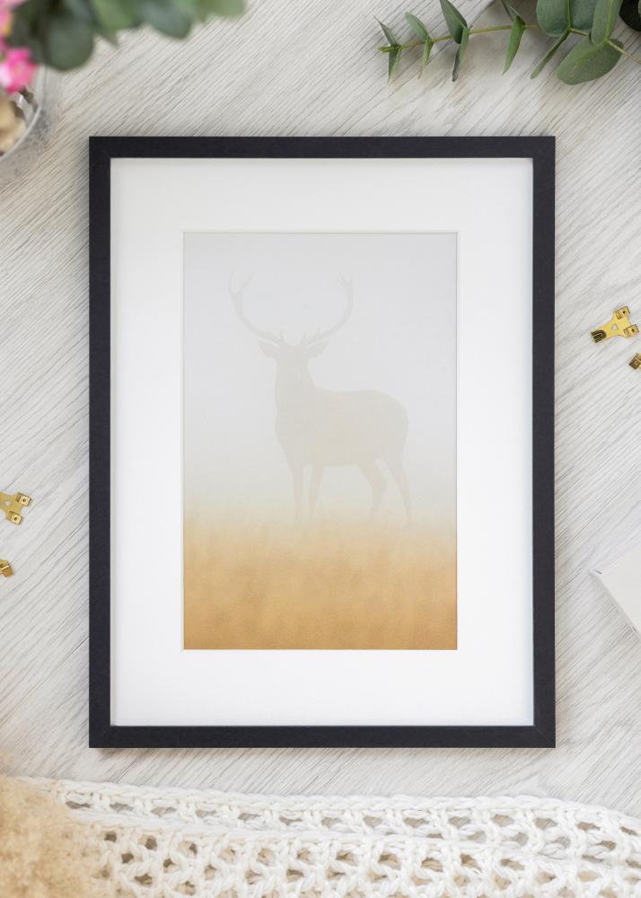 Cadre Trendy Verre Acrylique Noir 21x29,7 cm (A4)