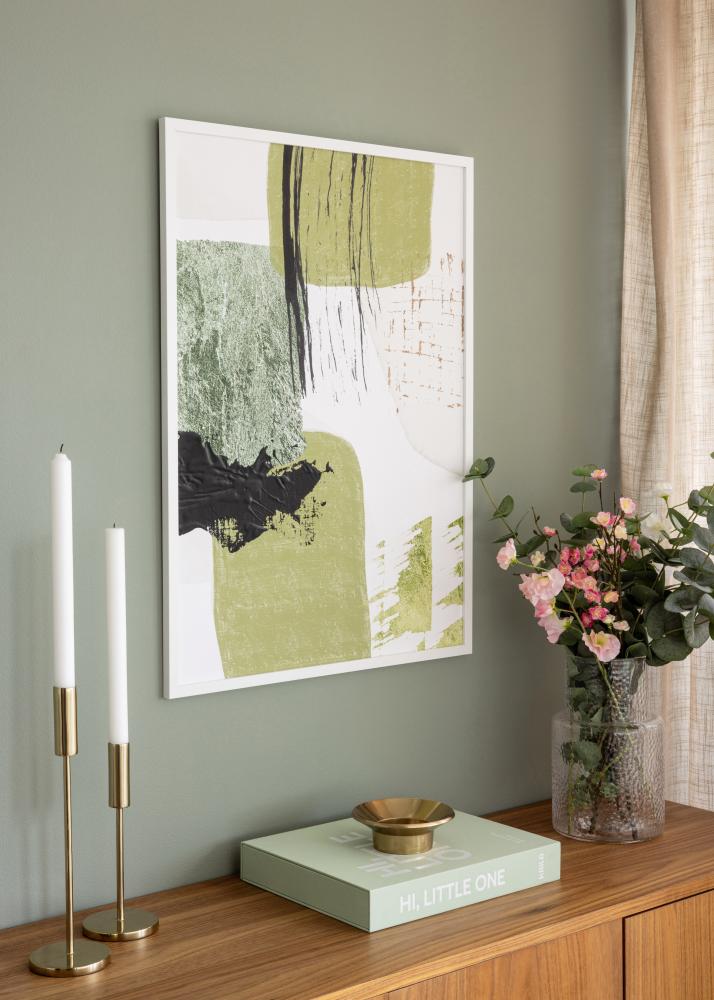 Cadre Trendy Verre Acrylique Blanc 21x29,7 cm (A4)