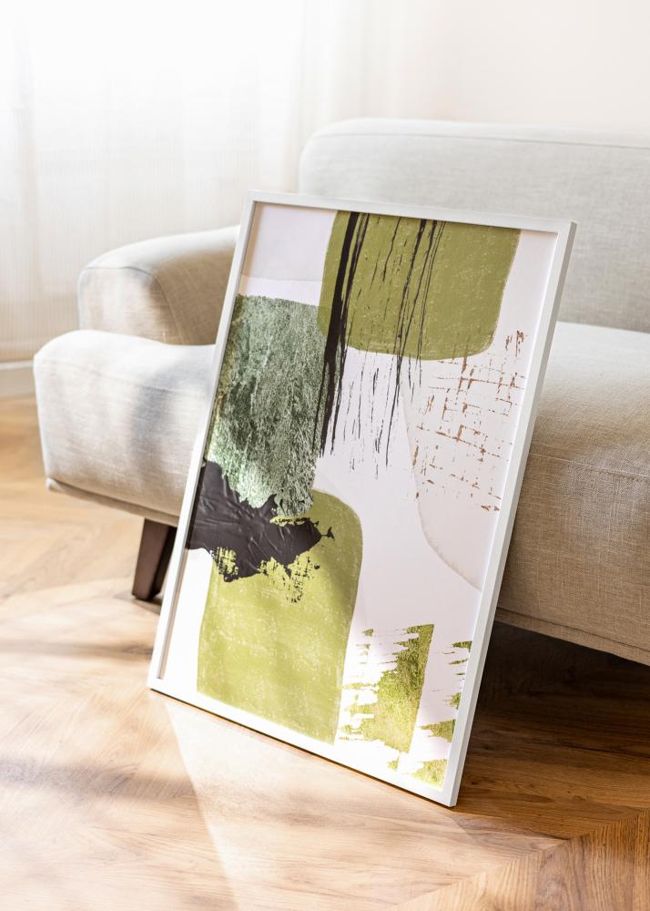 Cadre Trendy Verre Acrylique Blanc 21x29,7 cm (A4)