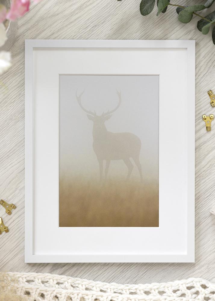 Cadre Trendy Verre Acrylique Blanc 21x29,7 cm (A4)