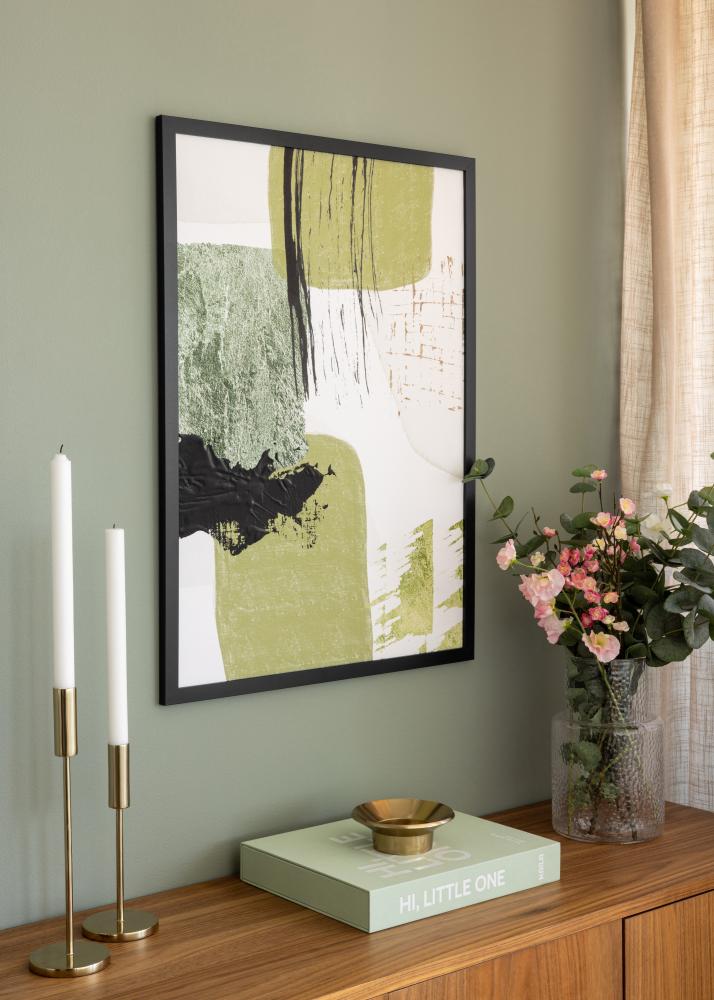 Cadre BGA Classic Verre Acrylique Noir 50x75 cm