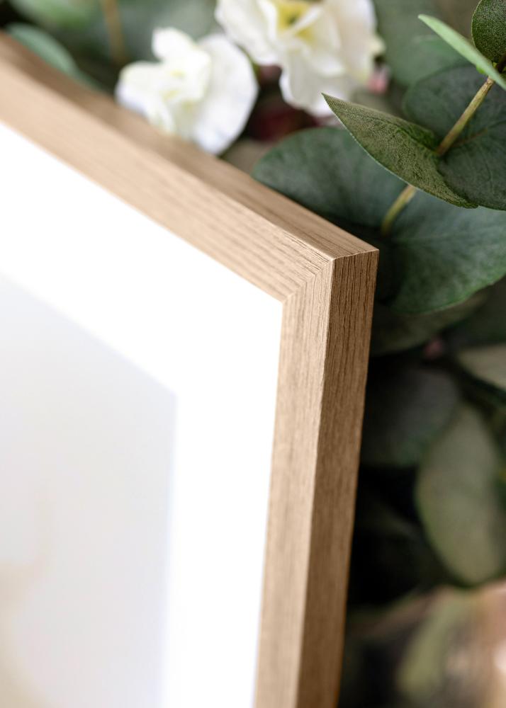 Cadre BGA Classic Verre Acrylique Chêne 40x60 cm