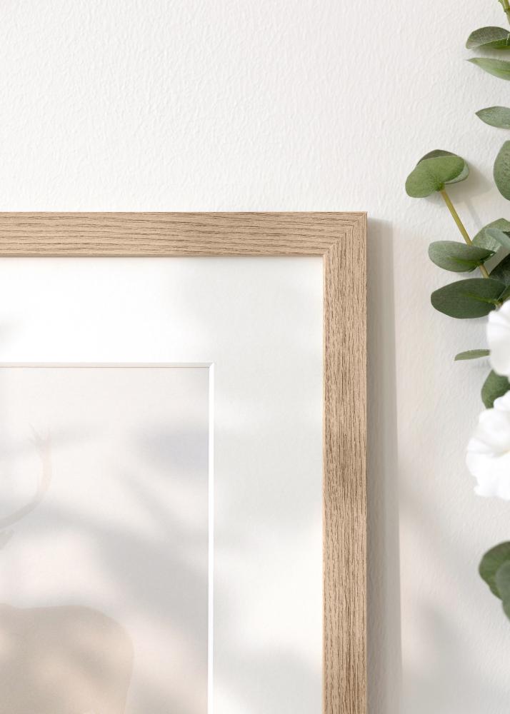 Cadre BGA Classic Verre Acrylique Chêne 40x60 cm