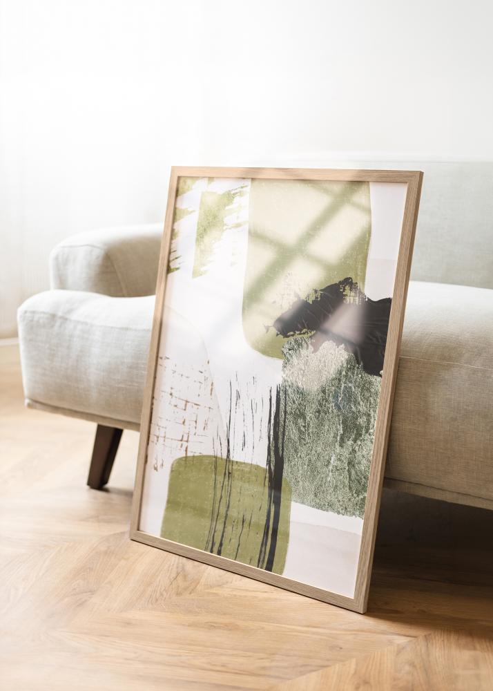 Cadre BGA Classic Verre Acrylique Chêne 40x60 cm