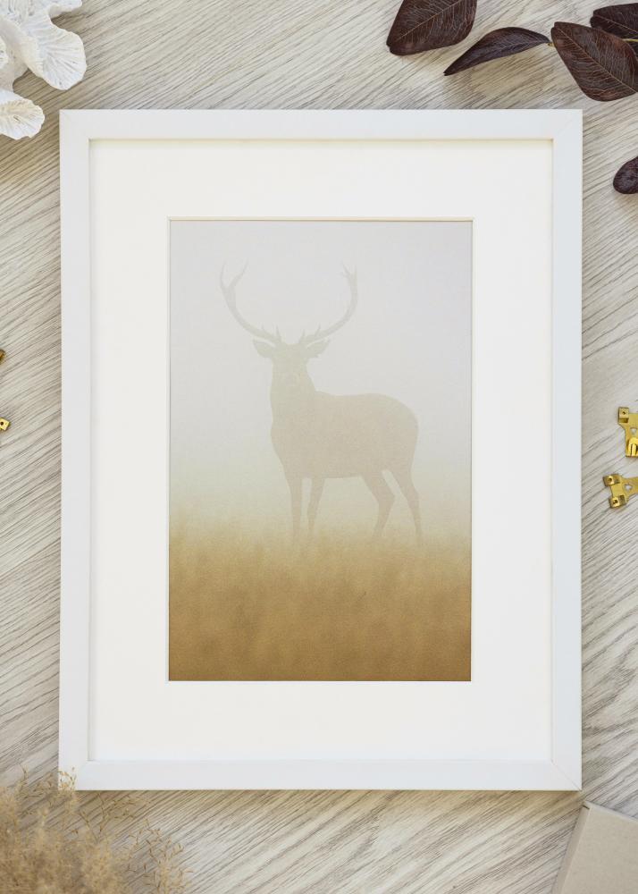 Cadre Photo Blanc Large 13 x 18 cm