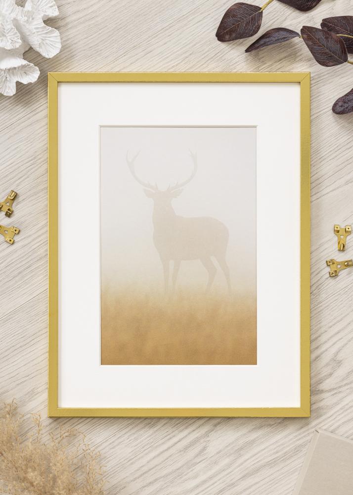 Cadre Photo Or Fin 29,7 x 42 cm (A3)