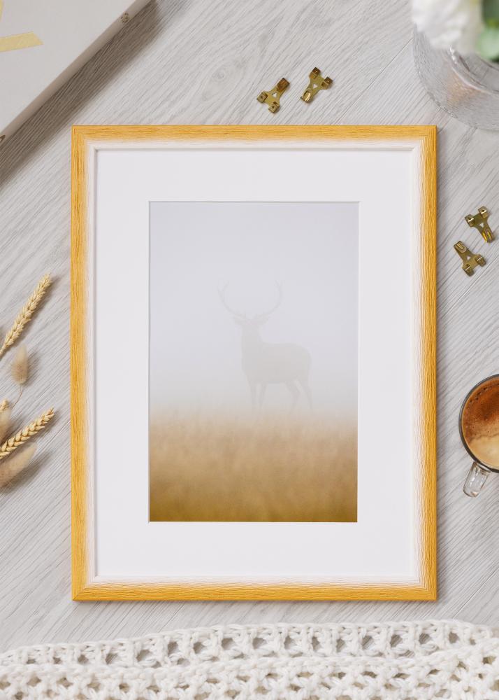 Cadre Cornwall Verre Acrylique Or 30x30 cm