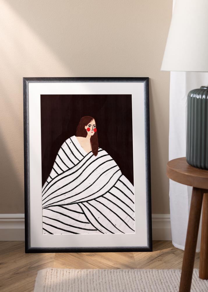 Cadre Cornwall Verre Acrylique Noir 70x100 cm