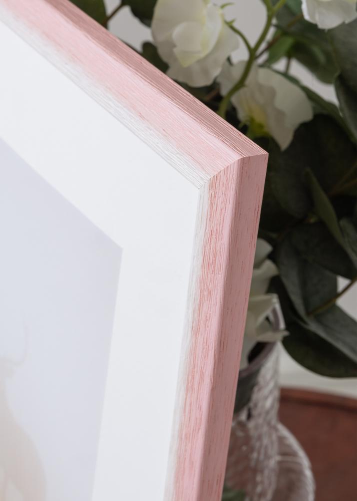 Cadre Cornwall Verre Acrylique Rose 40x50 cm