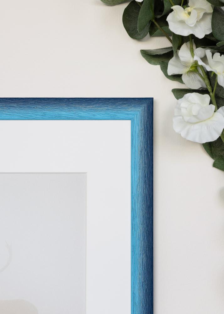 Cadre Cornwall Verre Acrylique Bleu Foncé 30x40 cm