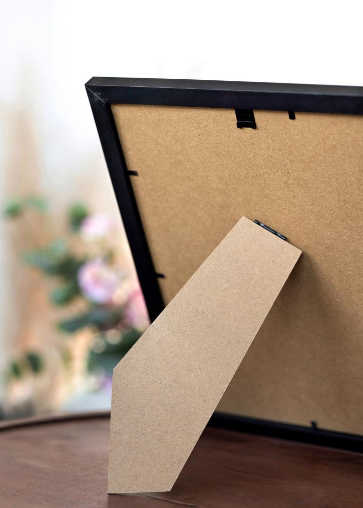 Cadre BGA Classic Verre Acrylique Noir 20x20 cm