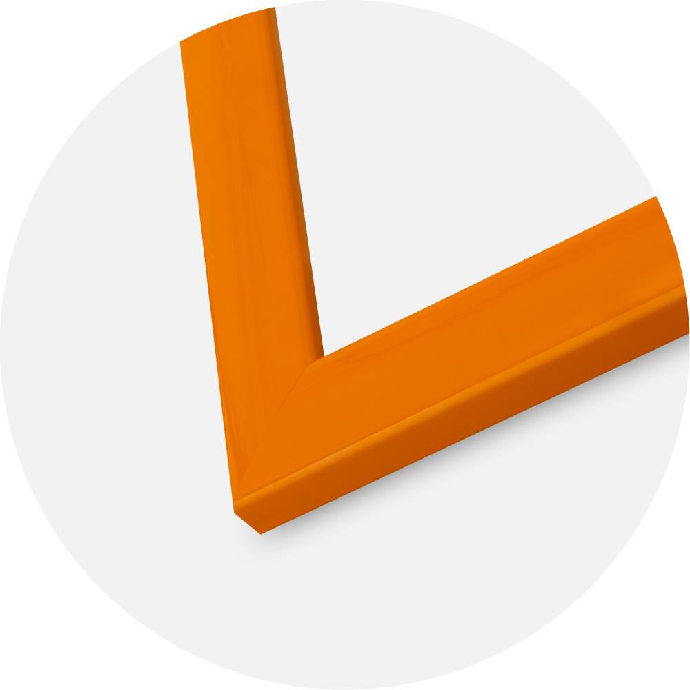 Cadre Dorset Verre Acrylique Orange 40x50 cm