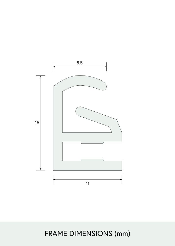 Cadre de puzzle Noir 37,5x98 cm