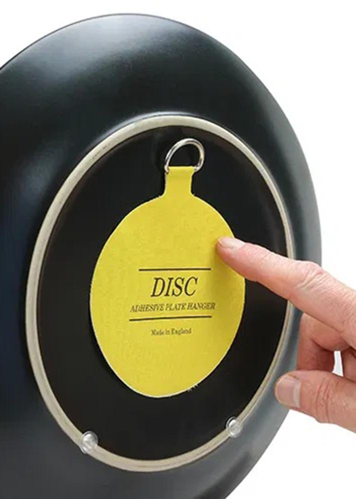 Support mural autocollant pour assiette 140 mm