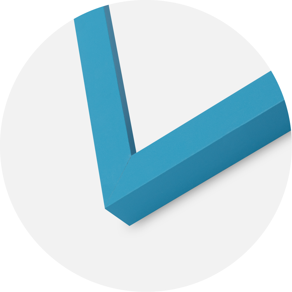 Cadre Selection Verre Acrylique Light Blue 70x100 cm