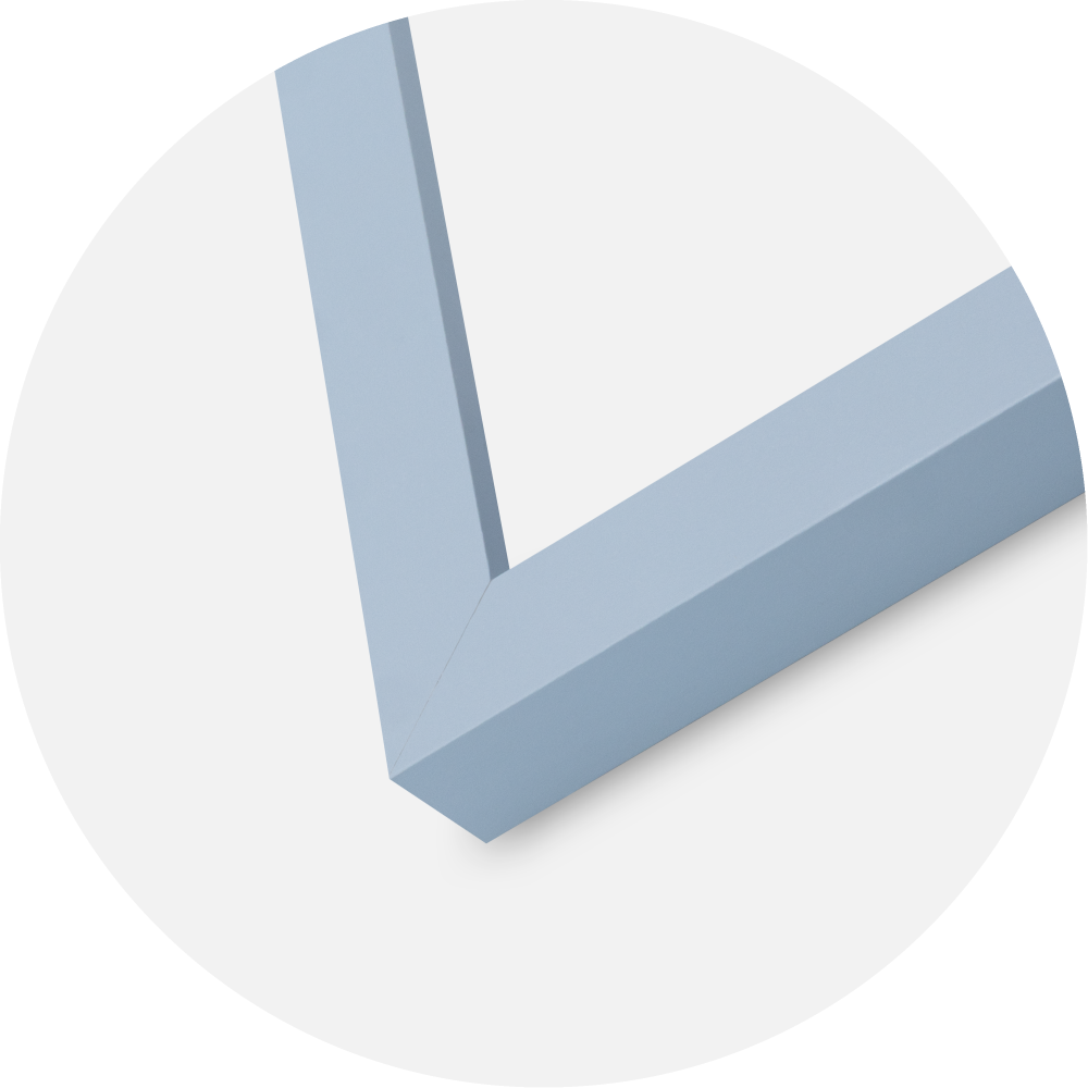 Cadre Selection Verre Acrylique Sky Blue 50x50 cm