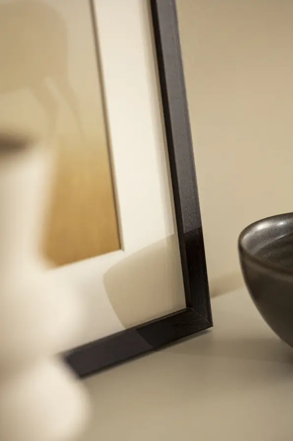 Cadre Selection Verre Acrylique Noyer 40x100 cm